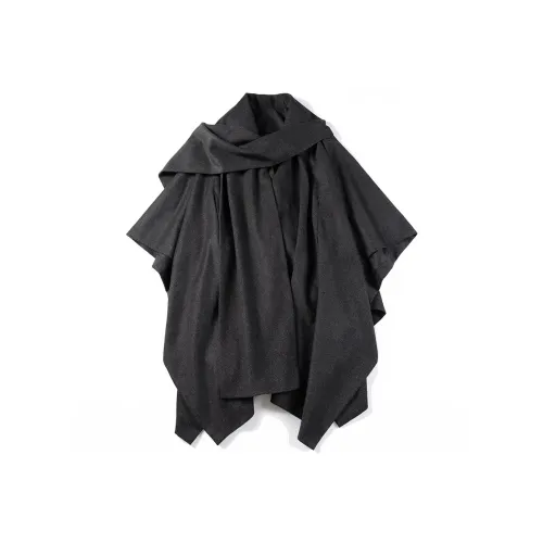 S CREST Cloaks Unisex Dark Gray