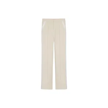 SAINT LAURENT Straight Leg Tuxedo Trousers