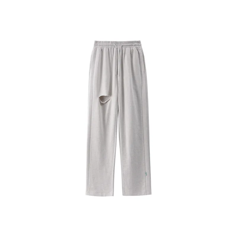 Vv.ok X ICONS Lab Casual Pants Unisex Light Heather Gray-0