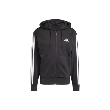 Adidas Free Shipping With AdiClub Essentials 3 Stripes Fleece Hoodie
