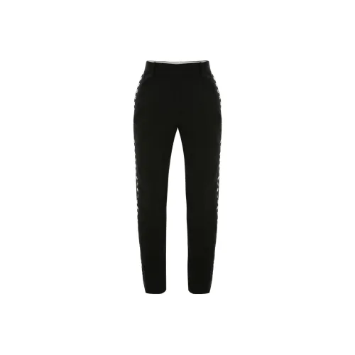Alexander McQueen Eyelet oversized Slim cut Trousers