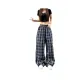 Black Large Plaid[Cool Style]