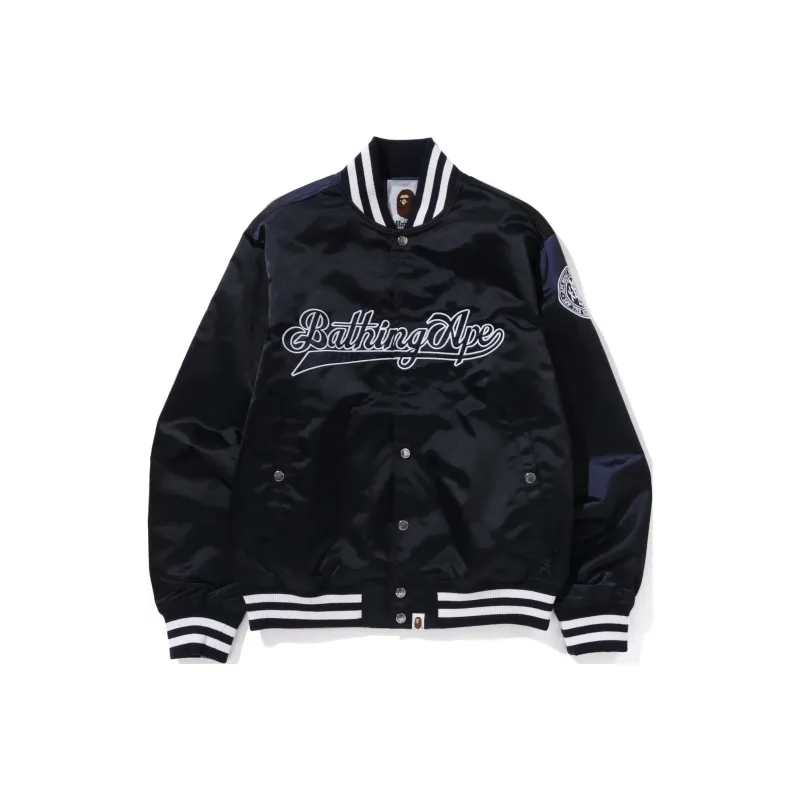 Bape Baseball Varsity Jacket-0