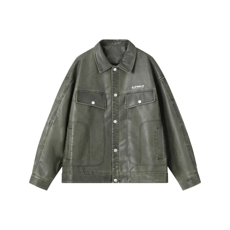 P8H9 Leather Jackets Unisex-7