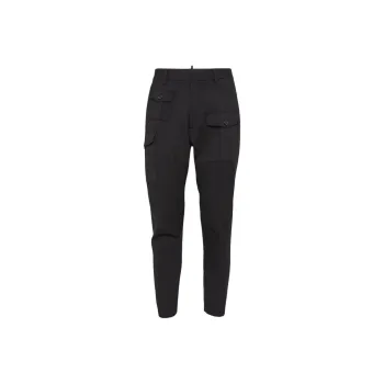 DSQUARED 2 Mid Rise Tapered Cargo Trousers