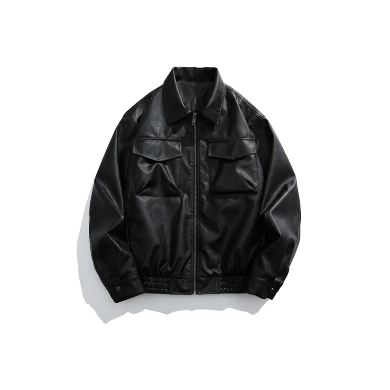 GOOSELIAR Leather Jacket Unisex-0
