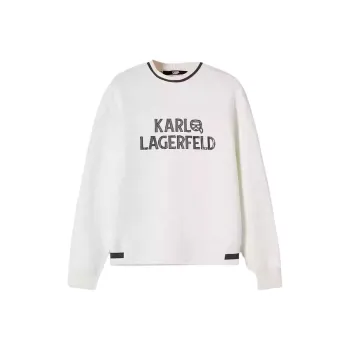 KARL LAGERFELD FW24 Sweatshirt Men's Ecru