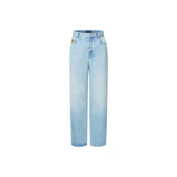 LOUIS VUITTON Wide Leg Fit Denim Pants