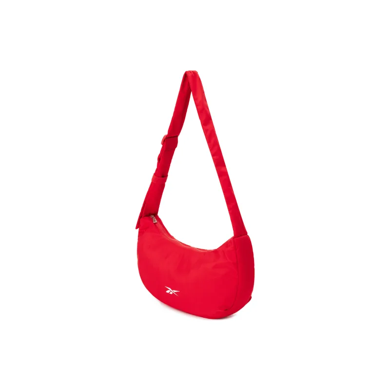 Reebok Fabric Crescent Bag Crossbody Bag Unisex Red/Black-4