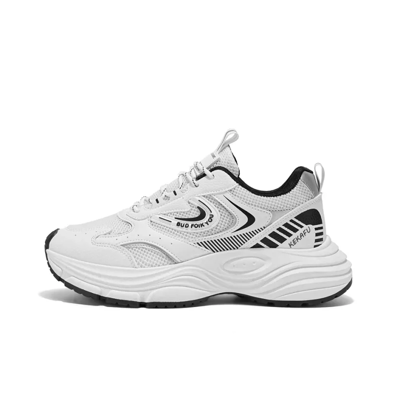 KEKAFU Anti Slip Wear Resistant Low Top Chunky Sneakers Men's-8