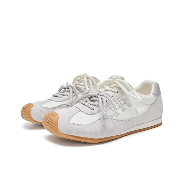 HR Low Top Casual Shoes Women's Ecru-2