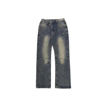 ELCORO Jeans Unisex Vintage Blue