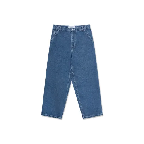 POLAR SKATE CO Big Boy Work Pants Jeans Unisex Washed Blue