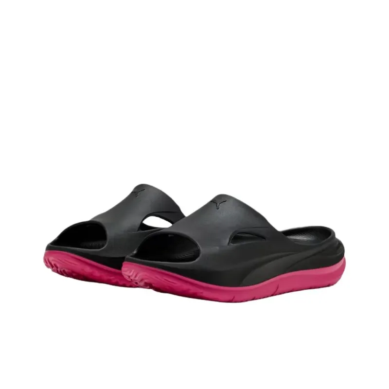 PUMA Softride ZeroG Slip Resistant Abrasion Resistant Slide Slippers Unisex Black-2