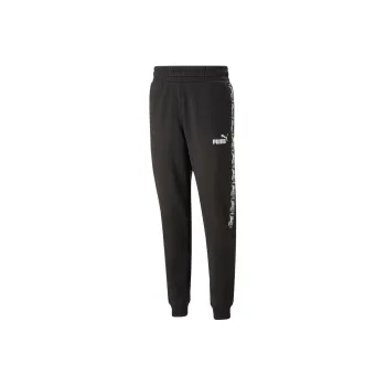 PUMA Knitted Sports Pants Men's Black