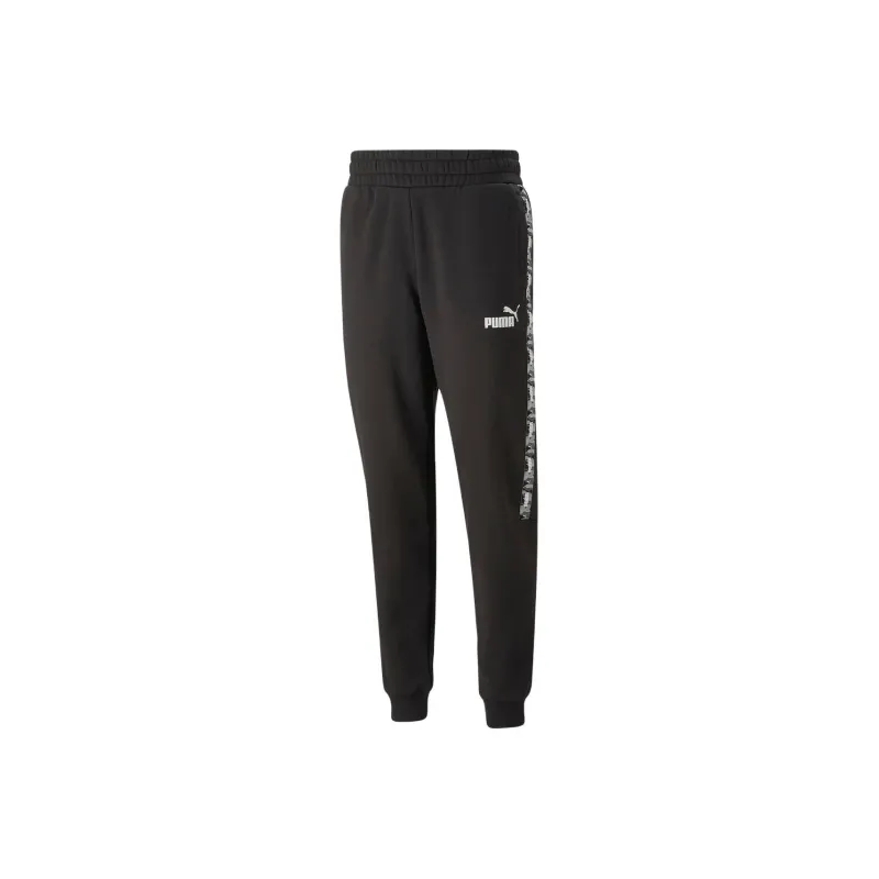 PUMA Knitted Sports Pants Men's Black-0