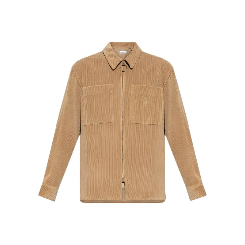 Burberry Relaxed Fit Corduroy Shirt-0