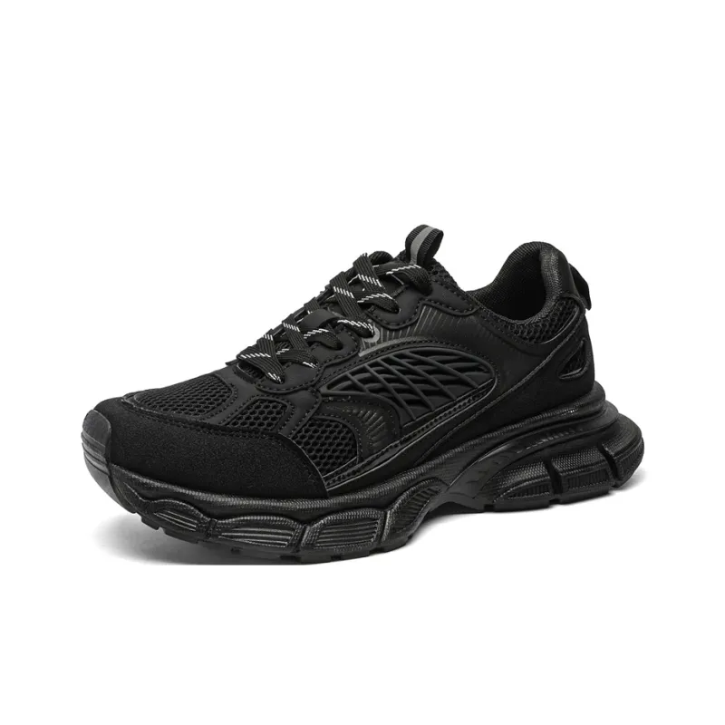 OFFER AITR Slip Resistant, Abrasion Resistant, Breathable Low Top Chunky Sneakers Men's-8