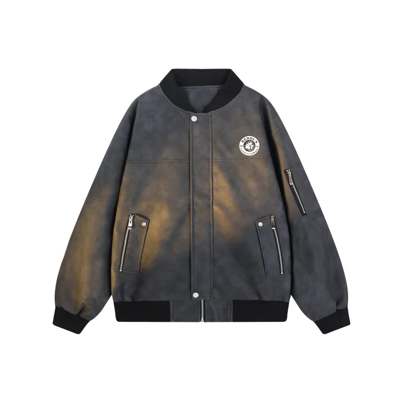 BENDL'S Leather Jacket Spring & Autumn Season Unisex-0