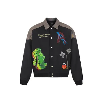 A Chock Jackets Coats Unisex Black