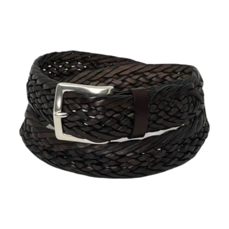 Orciani Masculine Braided Belt-0