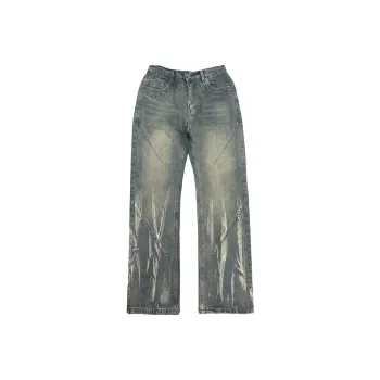 ELCORO Jeans Unisex Vintage Blue