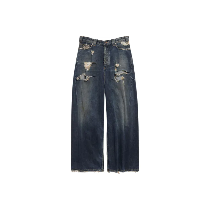 Balenciaga Jeans Loose Fit Men's Blue-0