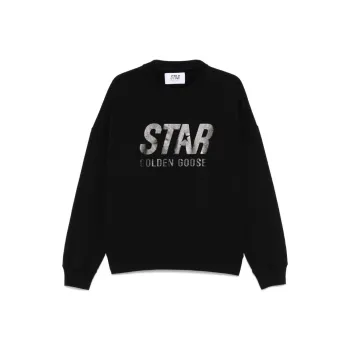 Golden Goose Logo Printed Crewneck Sweatshirt