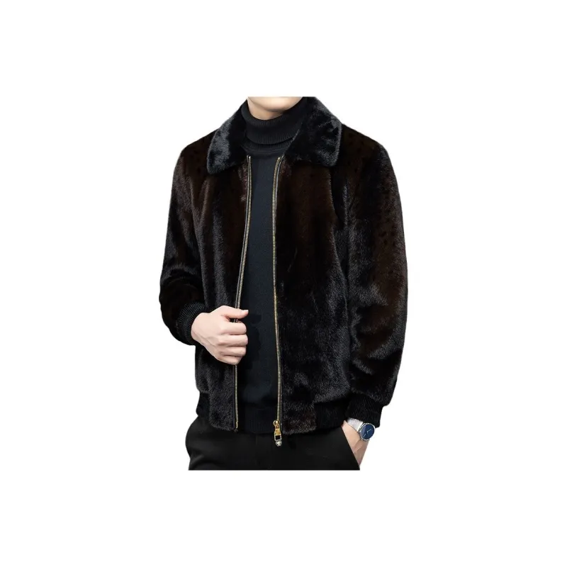 Devanro Furs Men Coffee-0