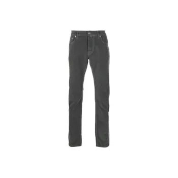JACOB COHEN Logo Patch Straight Leg Trousers