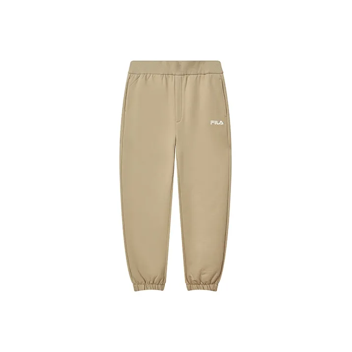 FILA Casual Pants Men Earth Yellow Khaki-0