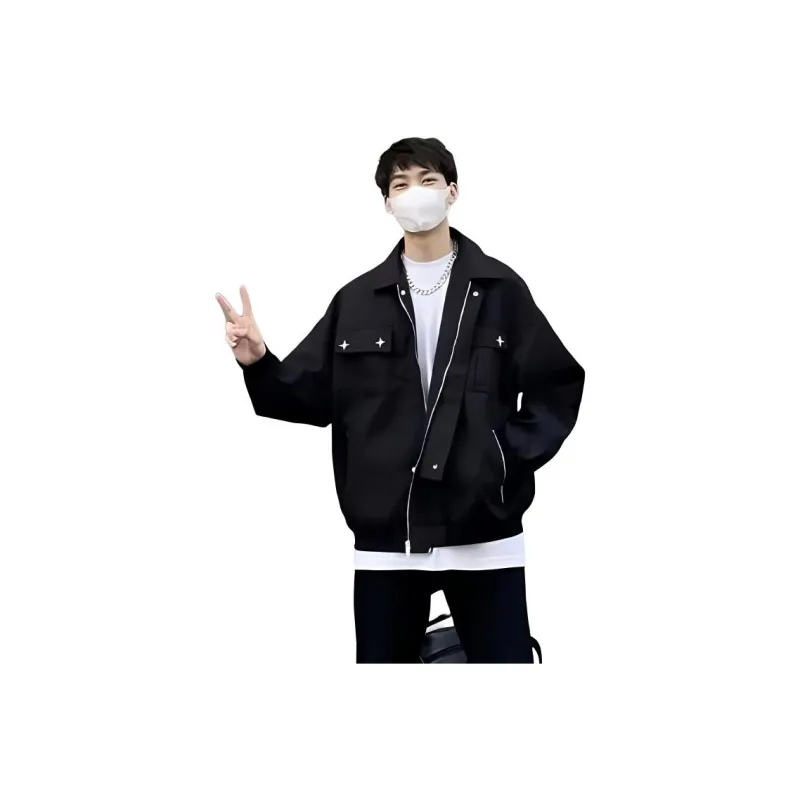 JIMI&JONS Jackets Coats Unisex Black-0