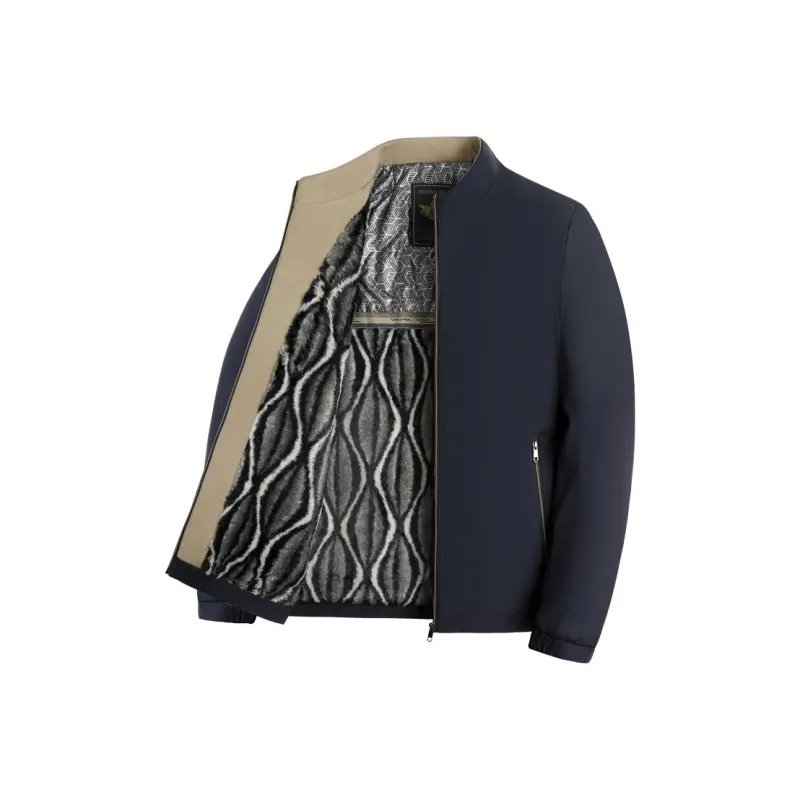 PIERRE CARDIN Jackets & Coats Men's Earthy Black-7