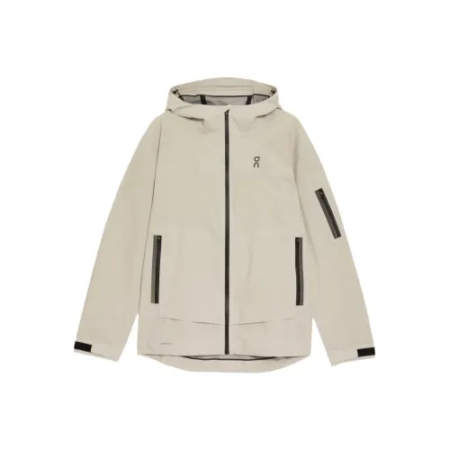 On Trek Jackets Men Sand