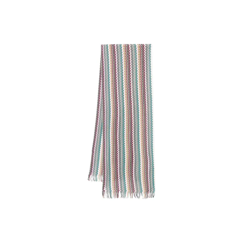MISSONI Zigzag woven Scarf-0