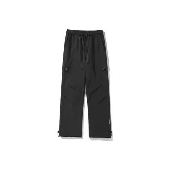 YooMore Casual Pants Unisex Black