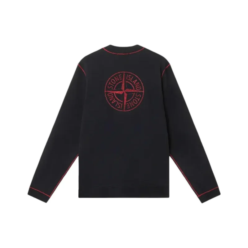 STONE ISLAND Snake Year Limited Collection Sweatshirts Unisex Black-0