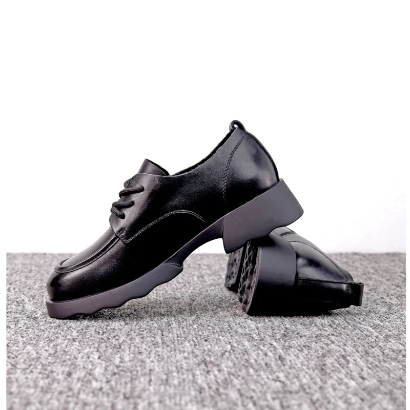 BANASI X HANSHIJINYI x Banas Casual Single Shoes Women's Black-3