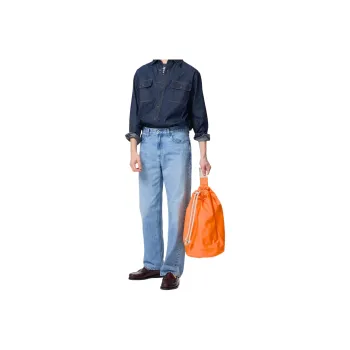 Jw Anderson X UNIQLO Jeans Men Light Blue