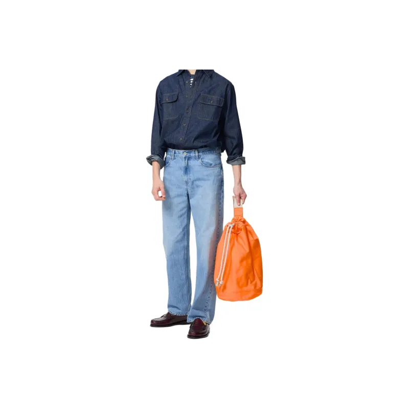 UNIQLO x JW Anderson SS25 Jeans Men's Light Blue-0