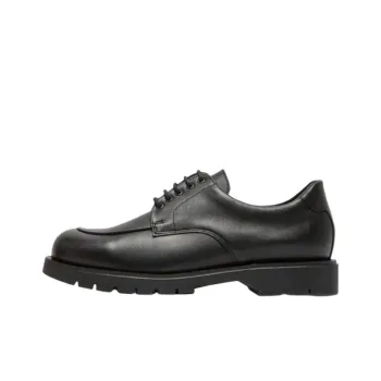 KLEMAN CLEON MANUFACTURE OFFICIER Low Top Casual Shoes Unisex Black