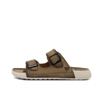 NANJIREN Slide Slippers Men Khaki/Gray