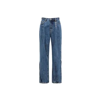 Feng Chen Wang Jeans Men's Blue