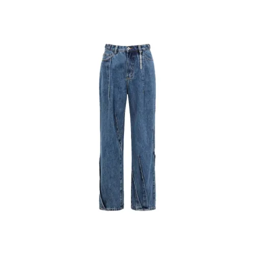 Hla Down Jackets Men Jeans Men's Blue