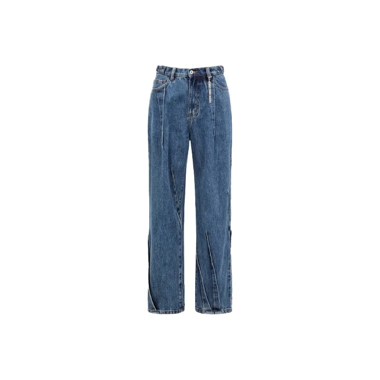 Feng Chen Wang Jeans Men's Blue-0
