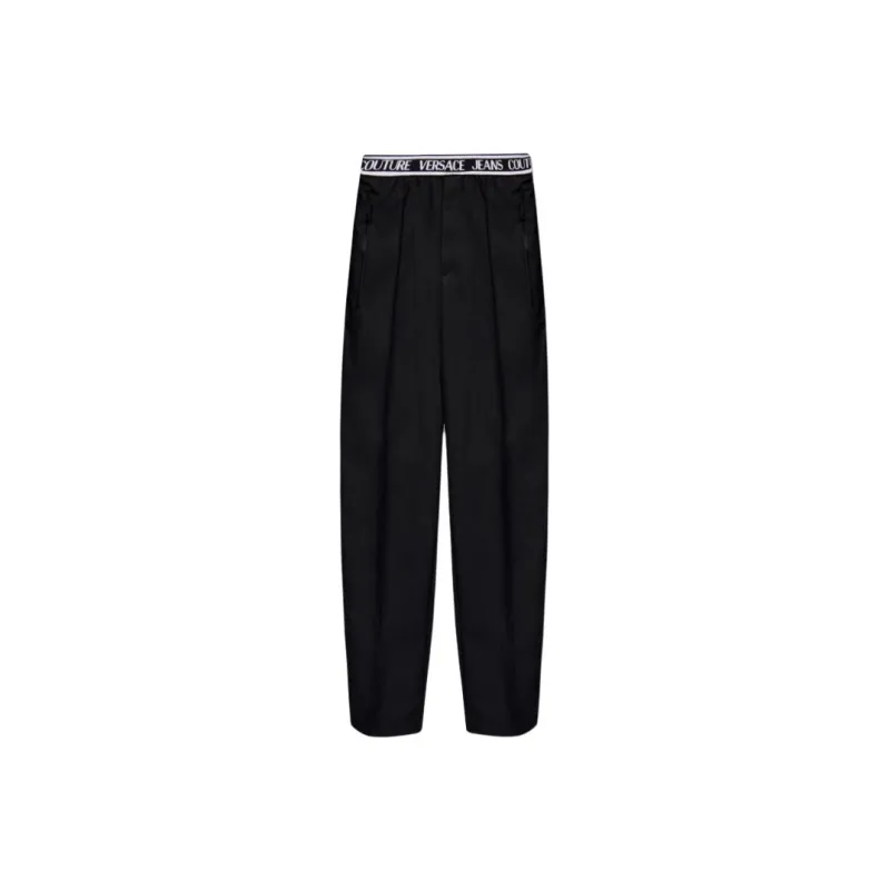 VERSACE JEANS Logo Waistband Pants-0