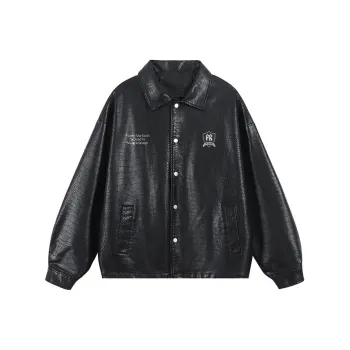 FAX FOR FMACM Leather Jacket Unisex