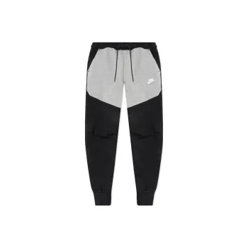 Nike Sportswear Tech Fleece Joggers Black/Dark Grey Heather/White