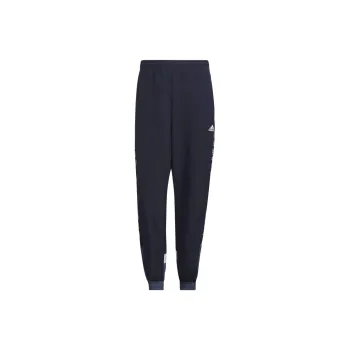 Adidas Wording Woven Sweatpants Unisex Dark Blue