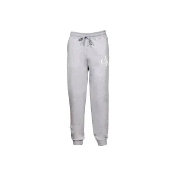 CALVIN KLEIN Knitted Sports Pants Unisex Light Gray